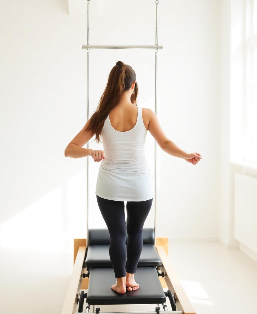 Clase de Pilates Reformer en Zenit